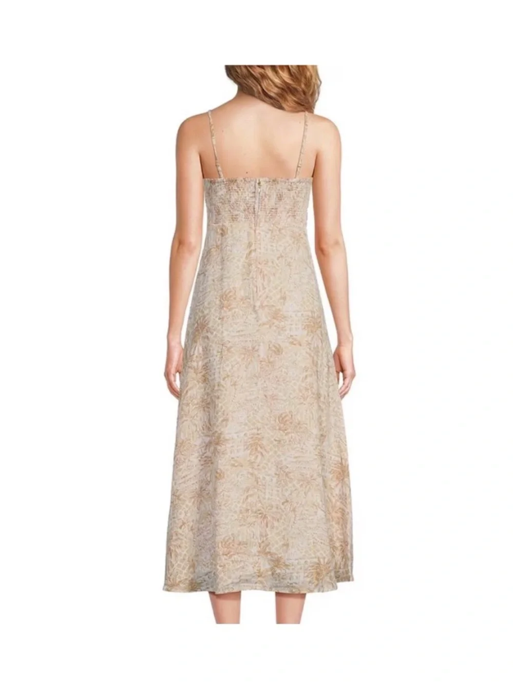 Lilly Pulitzer Jorgian Linen Printed Midi Slip Dress - Picture 7 of 9